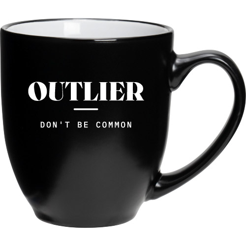 OUTLIER mug: Don't Be Common